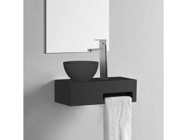 Chiuvete ceramica neagra Callisto