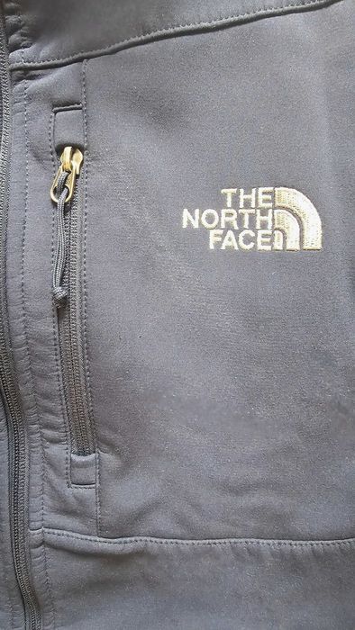 Jacheta outdoor The North Face Apex, albastra ,softshell, mărimea XL