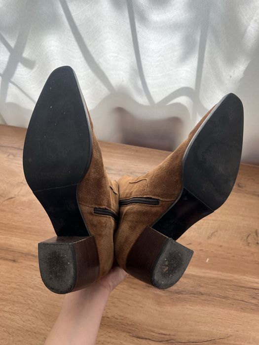 Замшевые казаки в отличном состоянии