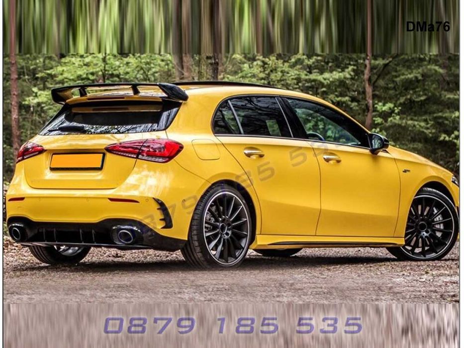 Тунинг крило багажник Mercedes AMG A клас W177 тунинг спойлер заден