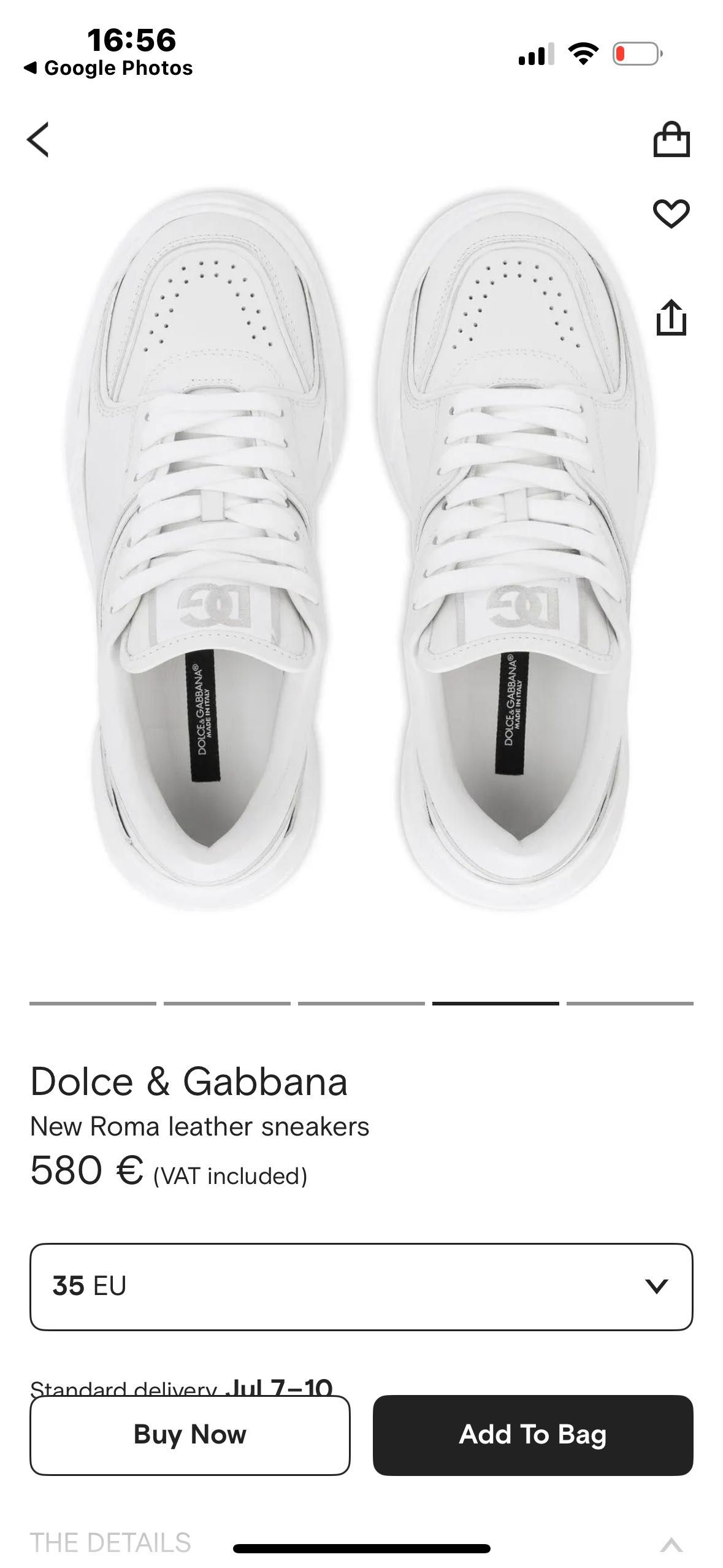 Оригинални кецове Dolce&Gabbana, нови