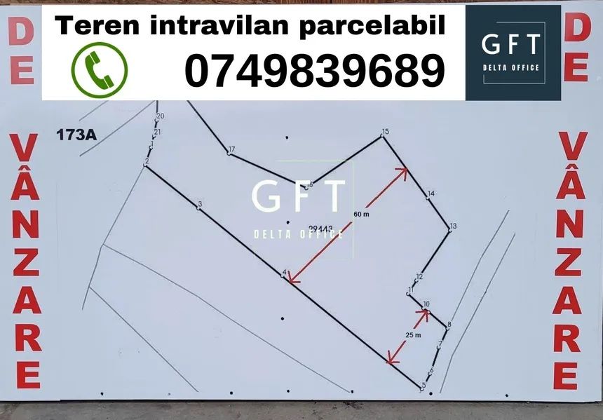 Oportunitate de business ! Teren intravilan la 50 m de lac!