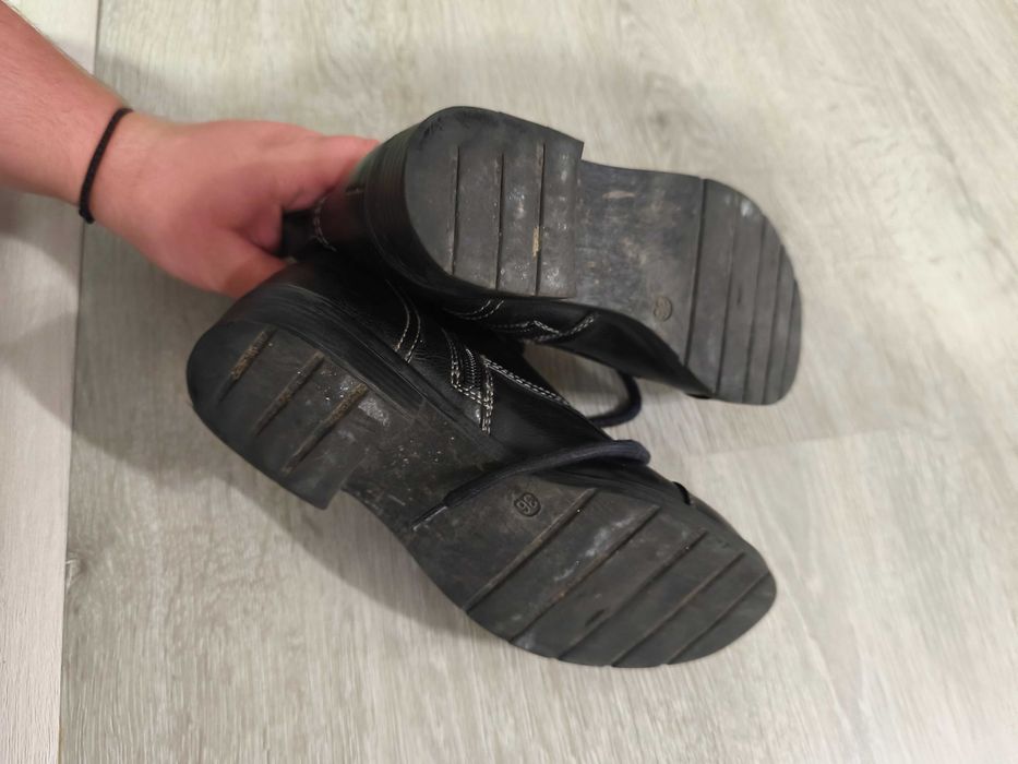 Ghete/botine  piele femei, marimea 36, doar in Cluj, 50 lei
