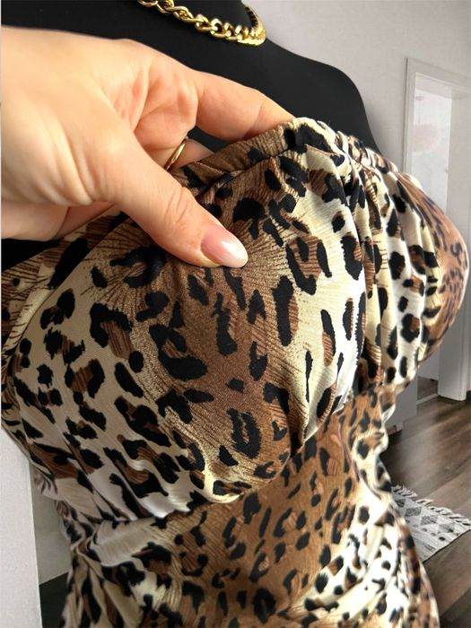 Top Amisu New Yorker animal print S