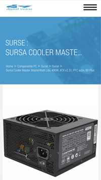 De vinzare sursa cooler master