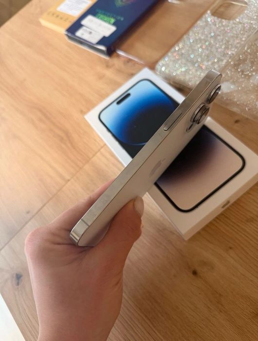 Apple iPhone 14 Pro Max - 128GB - Mint Condition - Battery 100% - Silv