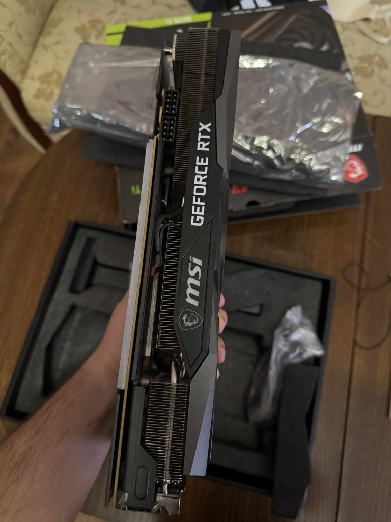 Видеокарта RTX 3070 TI MSI GAMING X TRIO