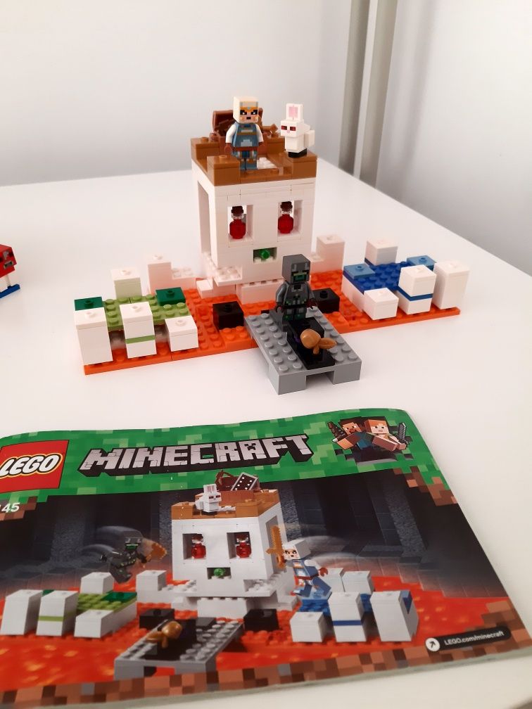 Lot Lego Minecraft 21179 21145