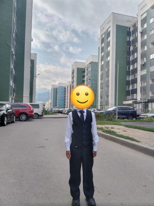 Школьный жилет Glasman синий