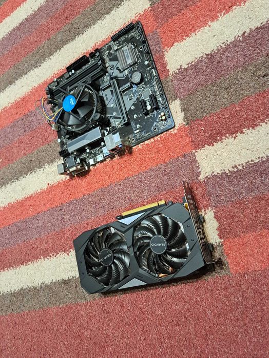 Компютър - i5 9400f + Дънна платка ASUS + GTX 1660 Ti