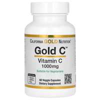 Vitamin Gold C, витамин С , 1000 мг, 60 растительных капсул