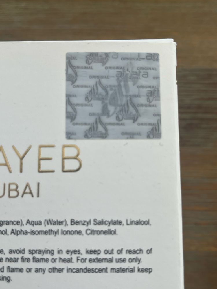 Parfum Lattafa Ajayeb Dubai Portrait EDP