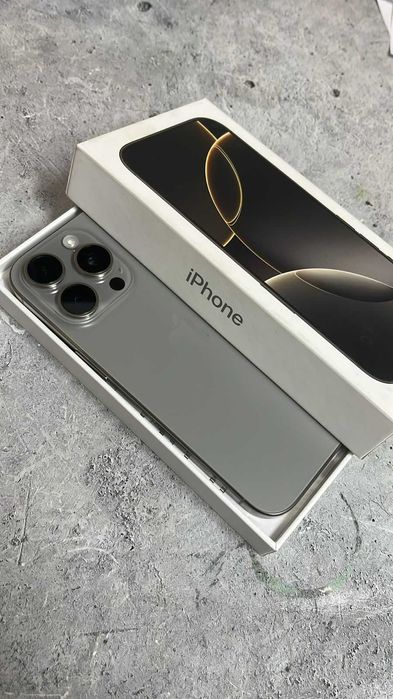 Продам Iphone 16 Pro 128 gb (Талдыкорган КБ 49) лот 697623