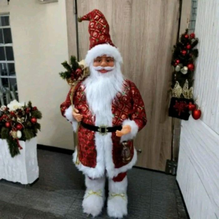 Голям Дядо Коледа 90 см
