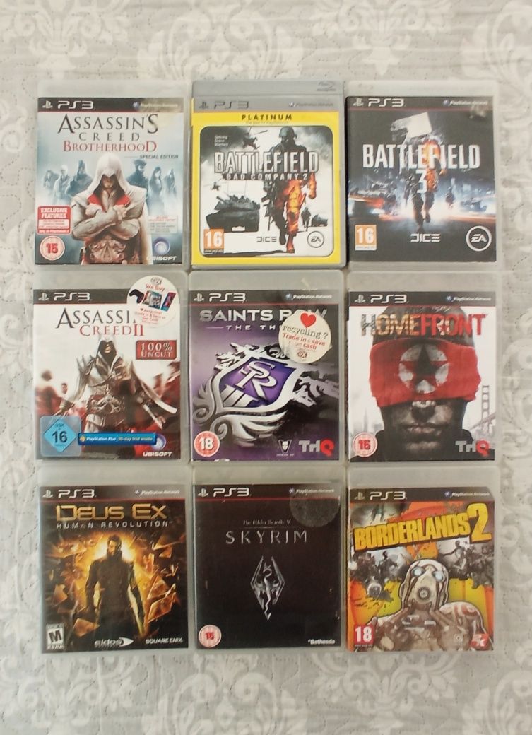 Игри за Playstation 3 ( 3 броя за 15лв. )