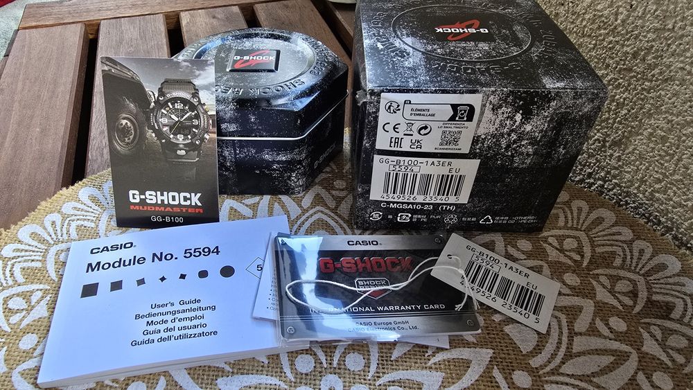 Casio G-Shock  Mudmaster GG-B100 - impecabil