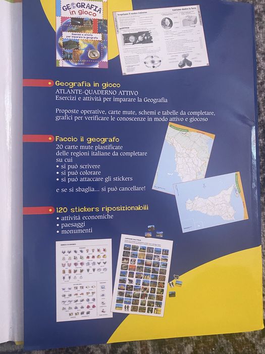 Atlas geografic Italia ,Europa,Asia