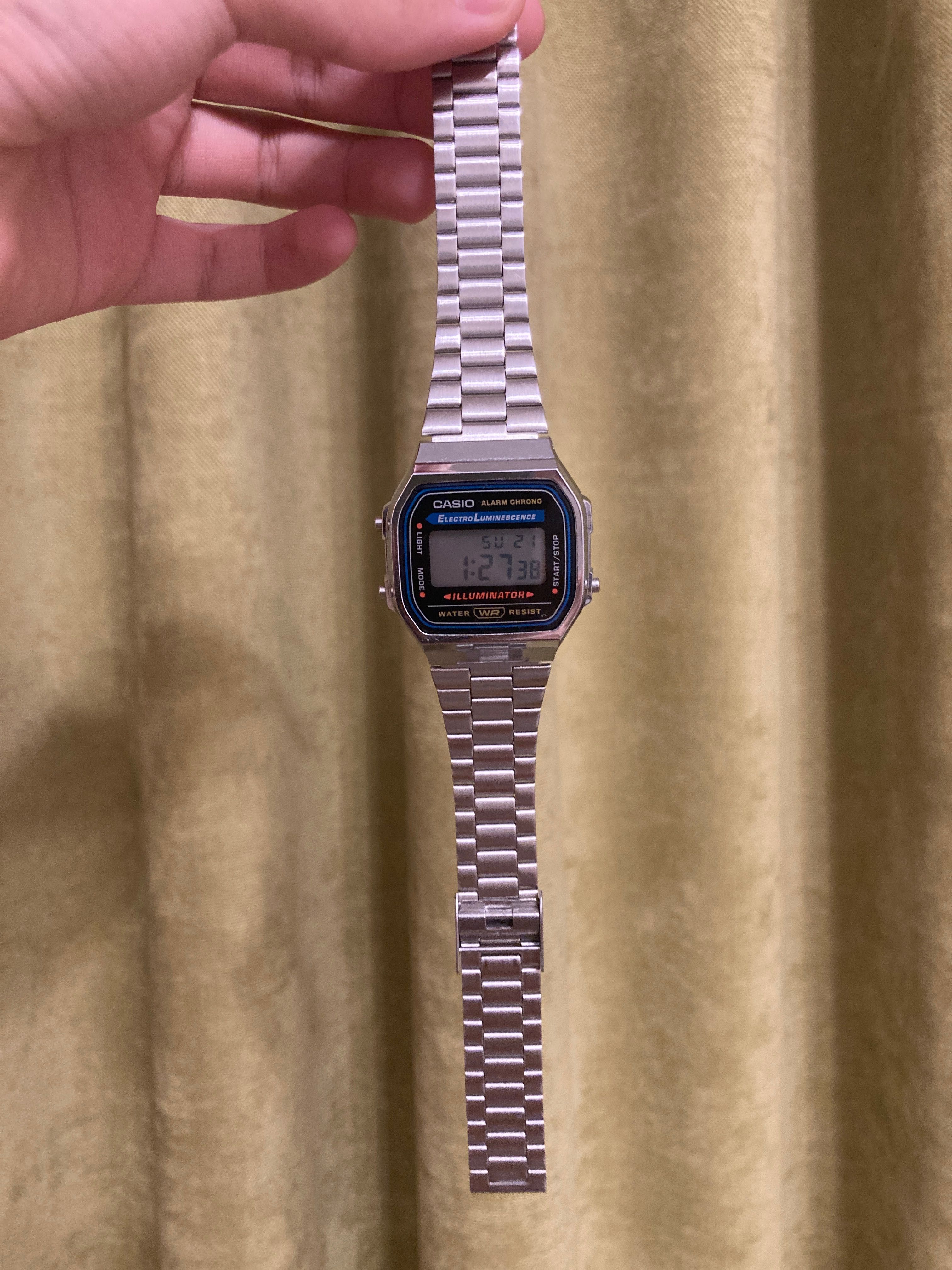 Оригинальные часы Casio A168-WA-1W