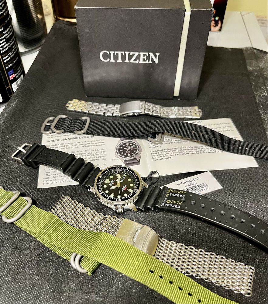 Ръчен часовник Citizen Promaster NY0040-09E