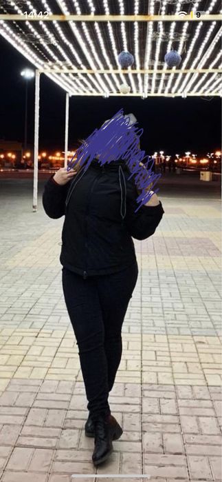 Куртка черная женская