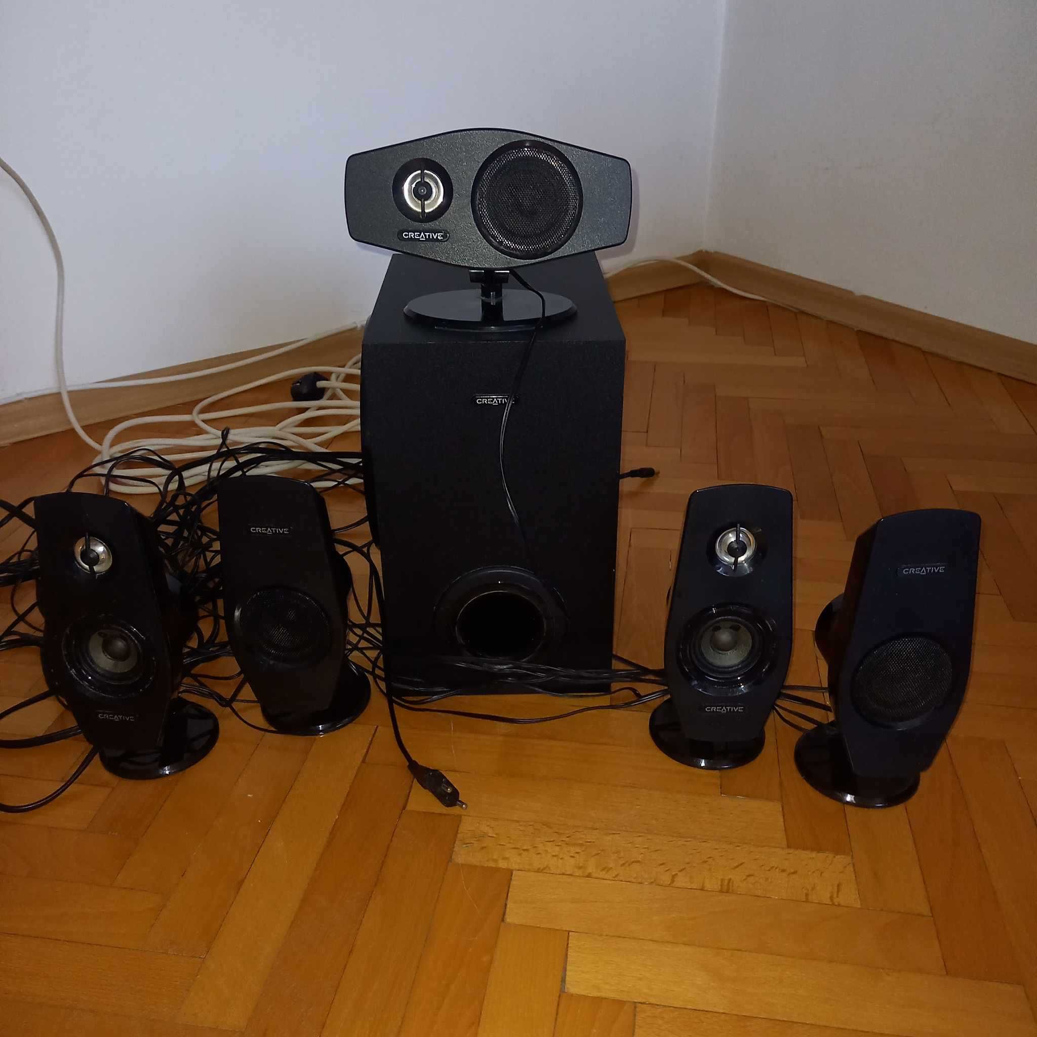 Тонколони Creative Speakers Inspire T6060, 5.1, RMS 72W Домашно кино