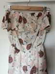 Rochie inflorata, fara bretele