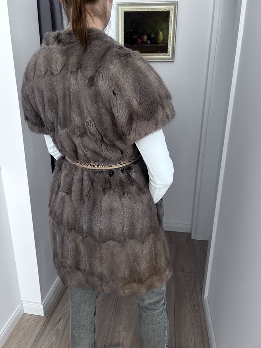 Vesta blana naturala