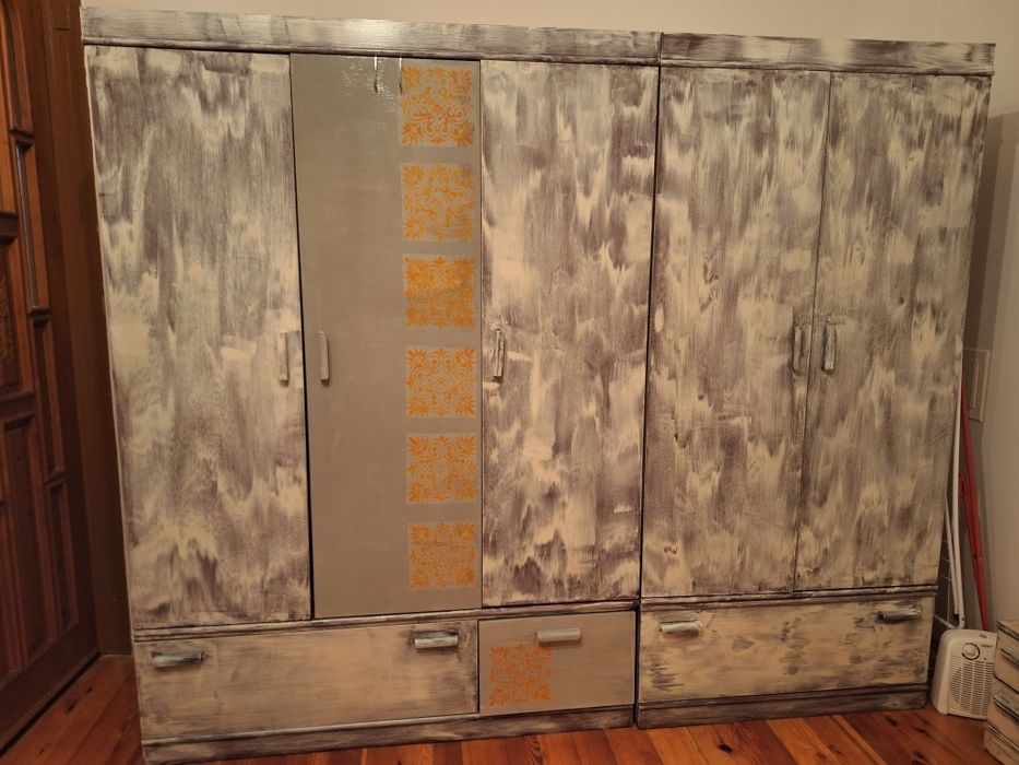 Гардероб на 2 части