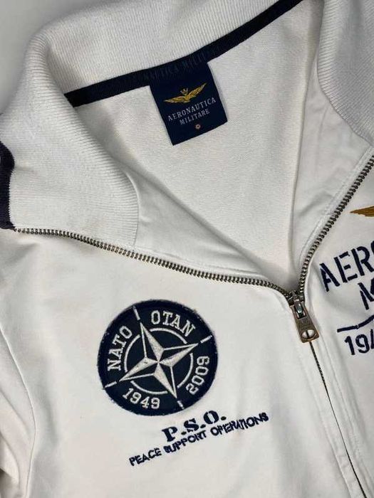 Aeronautica Militare , bluza cu fermoar, marime S
