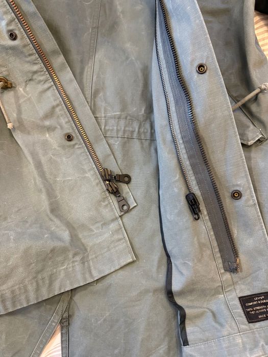Levis Skateboarding Skate Fishtail Parka ЯКЕ М