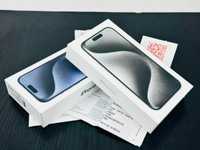 + НОВ + Apple iPhone 15 Pro 128GB Blue / White Titanium 2г. Гаранция!