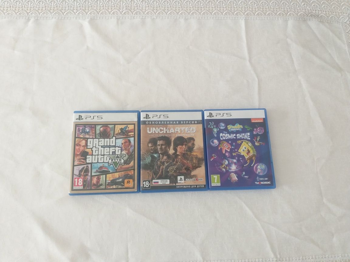 Продам игры PS4-PS5 в отличном состоянии