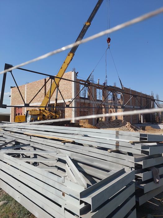 Сварщик. Изготовление металлических ферм