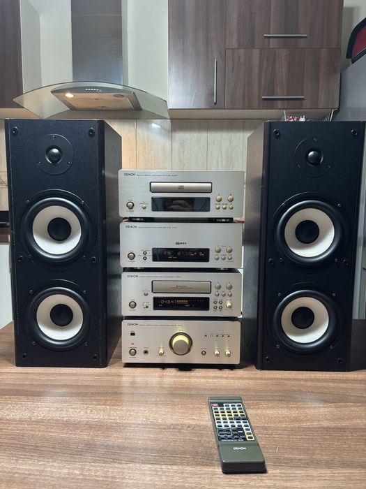 Combina denon cu boxe microlab active