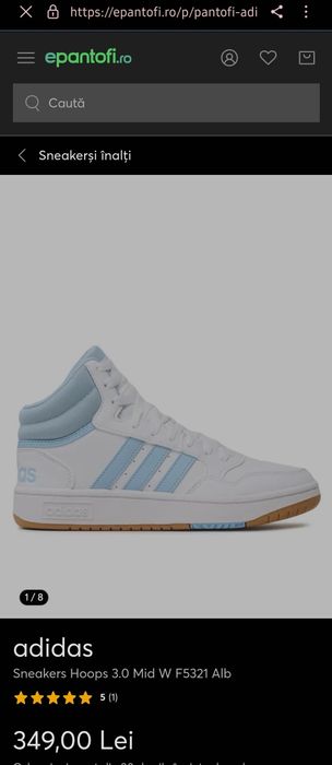 Sneakers adidas Hoops 3.0 Marime 41 1/3