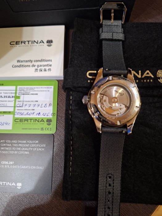 Часовник Certina