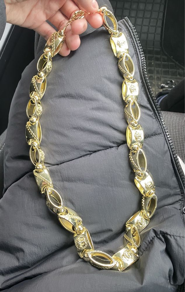 Lant Versace Placat cu Aur model nou