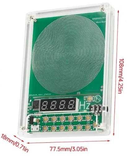 7.83Hz 10000Hz Регулируем Синусоидални Вълни Генератор Шуман Музикален