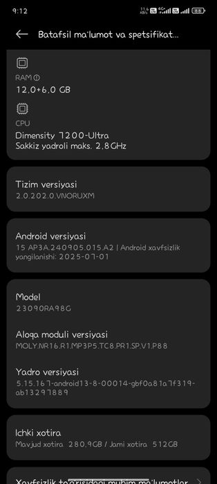 Redmi not 13 Pro + 5G 12/512