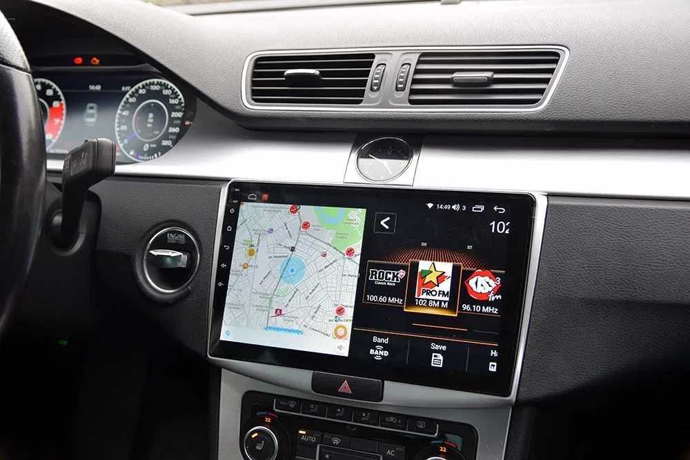 Navigatie VW Passat B6 B7 CC Octacore 4+32GB SIM  Carplay Android auto