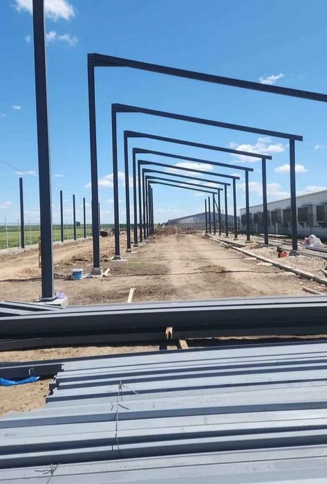 Vand structura metalica 6x40x4h pret de producator