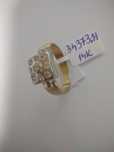 Inel pietre aur 14k(efn)