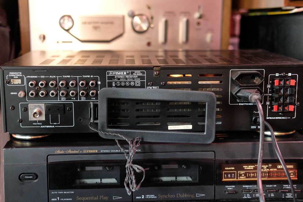 Teac AX 55 MK , Fisher CA-271 amplituner  Fisher RS-9020 Yamaha R-S300