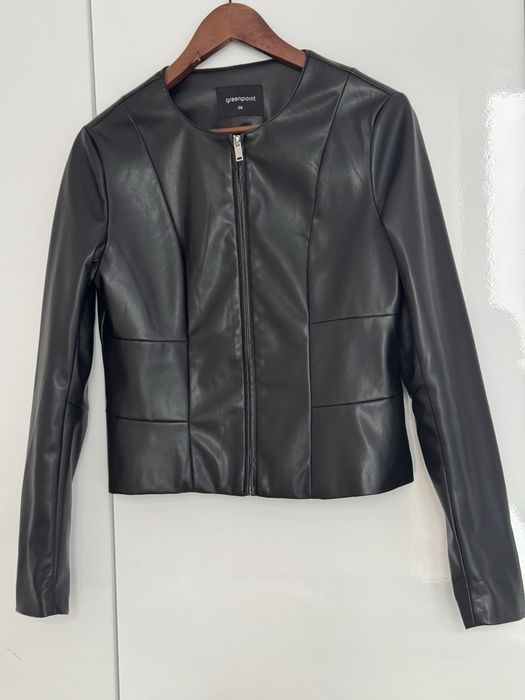 Дамско кожено яке, 38