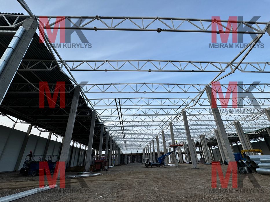 Завод по изготовлению и монтажу металлоконструкций полного цикла + СМР