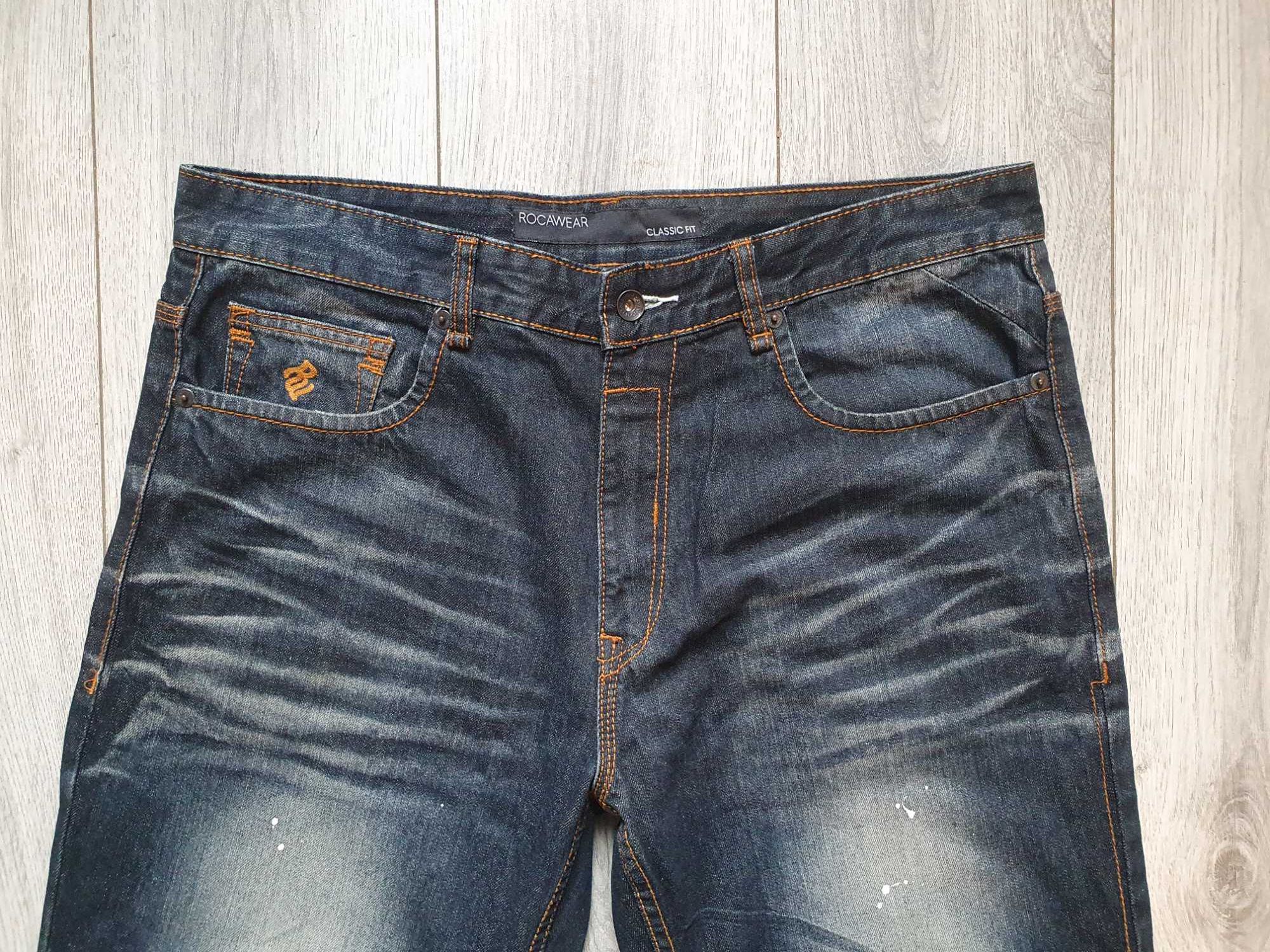 Blugi barbati ROCAWEAR "Classic Fit" - Marimea W36 (Talie 98 cm)