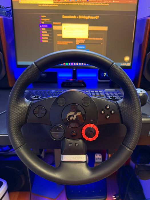 Volan Logitech Driving Force GT + Pedale – Stare foarte buna