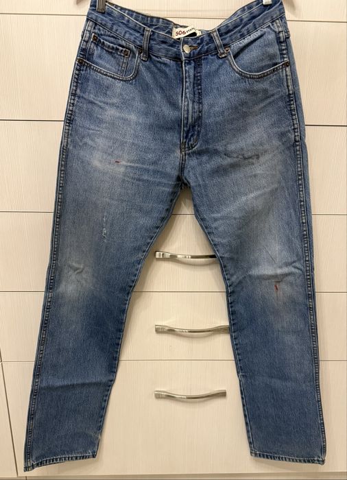 Джинсы мужские для рабочих б/у