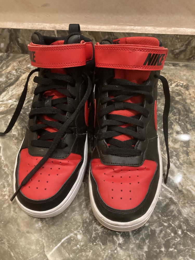 Nike кожени кецове