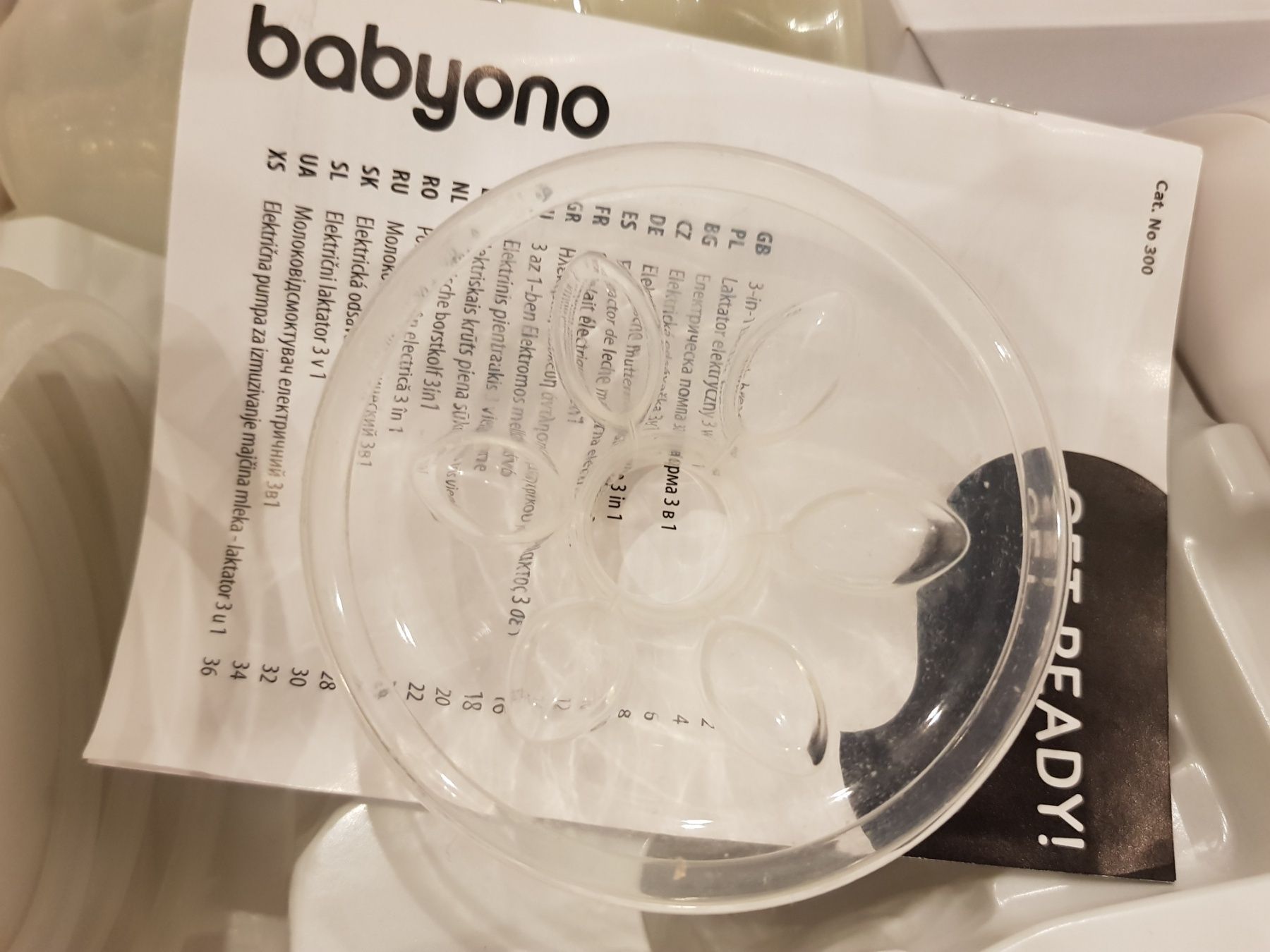 Помпа за кърма Babyono с презареждаща батерия - пълен комплект